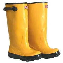17-Inch Waterproof Yellow Work Boots – Size 11 1