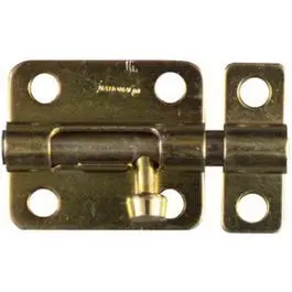 2.5-Inch Dull Brass Barrel Bolt For Residential Doors 1