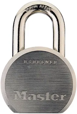 2.5-Inch Wide Double-Shackle Padlock – Heavy-Duty Security Lock 1