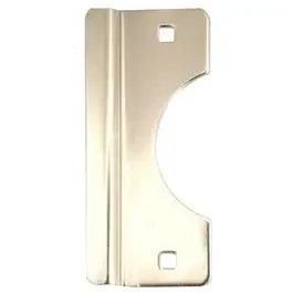 2.5 X 6 Inch Brass Latch Guard Plate 1