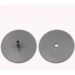 2.625-Inch Prime Coat Hole Cover Plate – Steel Finish 1