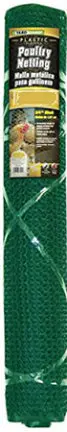 2 Ft × 25 Ft Green Plastic Poultry Netting 1