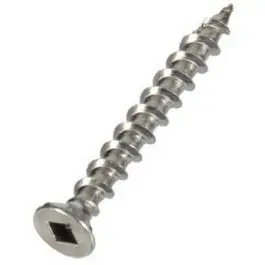 2-Inch Flat-Head Deck Screws – Countersunk, 25-Piece Pack 1