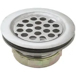 2-Inch Grid-Style Stainless Steel Basket Strainer For Kitchen Sinks 1