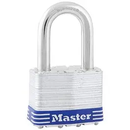 2-Inch Keyed Steel Padlock With Laminated Body – 4-Pin Cylinder, 1.5-Inch Shackle 1