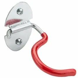 2-Pack Vinyl-Coated Broom And Tool Holder – Wall-Mounted Organizer For Cleaning Supplies 1