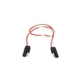 2-Wire Bullet-Style Trailer Connector Cable, 12 Inches Long 1