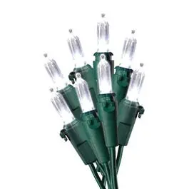 200-Count Mini Led Christmas Lights — Cool White Glow 1
