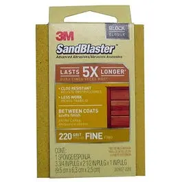 220-Grit Foam Sanding Sponge For Smooth Finishing Work 1