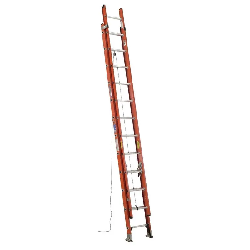 24-Foot Durable Fiberglass Extension Ladder 1
