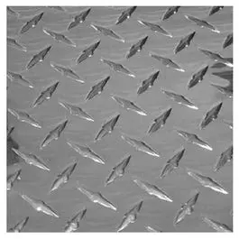 24-Inch X 48-Inch Aluminum Tread Plate (.063-Inch Thick) 1