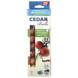 24-Pack Cedar Moth Repellent Balls – Natural Insect Deterrent For Closets And Storage 1