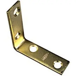 2″ × 5/8″ Brass Corner Brackets — Set Of 4 1
