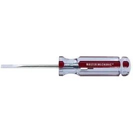 3/16-Inch Round-Shank Slotted Cabinet Screwdriver – 3-Inch Length 1
