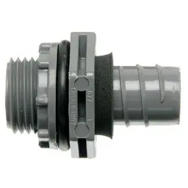 3/4-Inch Non-Metallic Liquid-Tight Conduit Connector – Flexible Sealed Fitting 1