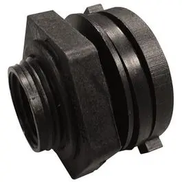 3/4-Inch Pvc Schedule 40 Bulkhead Fitting – Threaded Inlet/Outlet 1