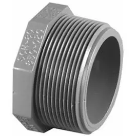 3/4-Inch Schedule 80 Pvc Male Pipe Thread (Mpt) Plug 1