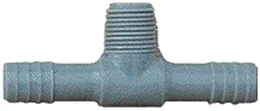 3/4" Poly Male Tee Fitting – Pressure-Rated Branch Connection 1