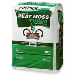 3.8-Cubic-Foot Compressed Sphagnum Peat Moss Bag 1