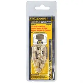3/8-Inch Flat-Head Dowel Plug Pack – 20 Count 1