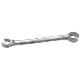 3/8-Inch × 7/16-Inch Flare Nut Wrench – Chrome-Plated Steel 1