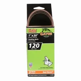 3-Pack 30-Inch Bi-Directional Sanding Belt, 120-Grit 1