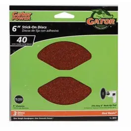 3-Pack 6-Inch Stick-On Extra-Coarse Sanding Discs – Aggressive Surface Prep 1