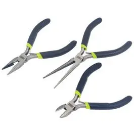 3-Piece Mini Plier Set – Compact Multipurpose Hand Tools 1