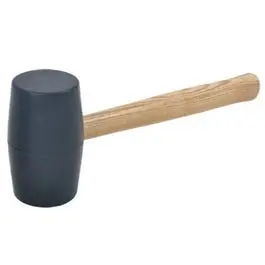 32-Ounce Black Rubber Mallet – Non-Marring Striking Surface 1