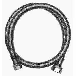 36-Inch Stainless Steel Faucet Supply Hose – 3/8" Comp × 1/2" Fip 1