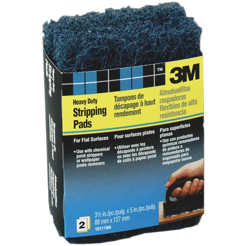 3M Heavy-Duty Paint Stripping Pad – 3.5-Inch X 5-Inch (2-Pack) 1