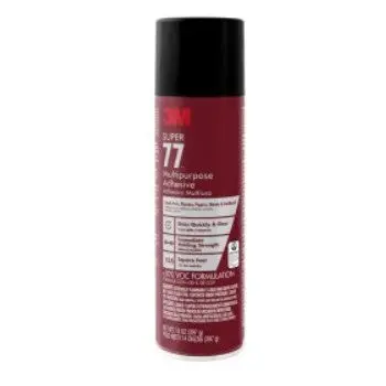 3M Super 77 Multipurpose Spray Adhesive – Fast-Drying, Versatile Hold 1