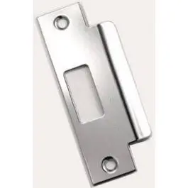 4-7/8-Inch Chrome Lip Strike Plate For Interior Doors 1