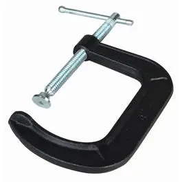4-Inch Drop-Forged C-Clamp With Precision-Machined Jaws And Knob Grip 1