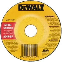 4-Inch Metal Grinding Wheel For Angle Grinders 1