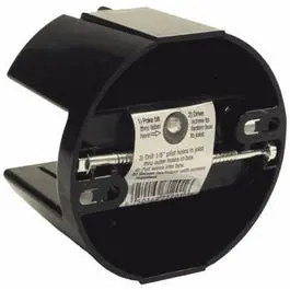 4-Inch Round Non-Metallic Saddle Box – For Ceiling Fan And Light Fixture Mounting 1