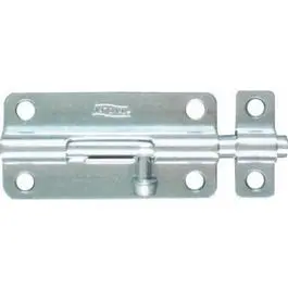 4-Inch Zinc Barrel Bolt For Exterior Or Interior Applications 1