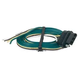 4-Pole Flat Molded Trailer Connector – Female End With Rubber Housing 1