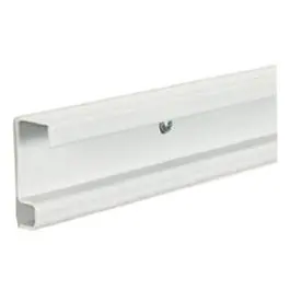 40-Inch White Shelf Hang Track For Adjustable Wall Shelving 1