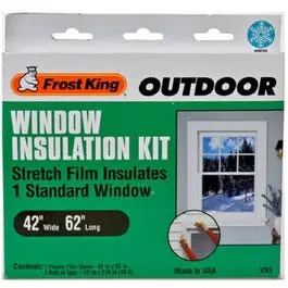 42 In X 62 In Outdoor Window Insulation Film Kit 1