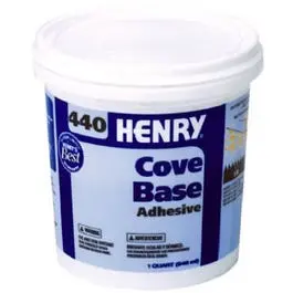 440 Cove Base Adhesive – 1-Quart Container For Trim Installation 1