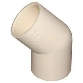 45-Degree 1/2-Inch Cpvc Elbow Fitting – Schedule 40 1