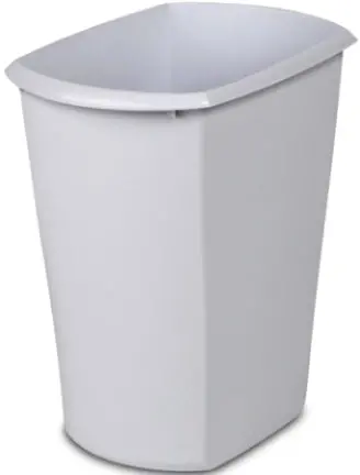 5.5-Gallon White Storage Container 1