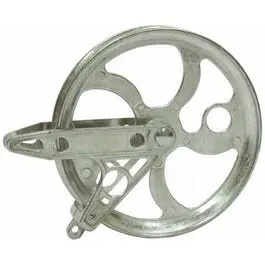 5.5-Inch Standard Metal Clothesline Pulley – Smooth-Rolling Bearing 1