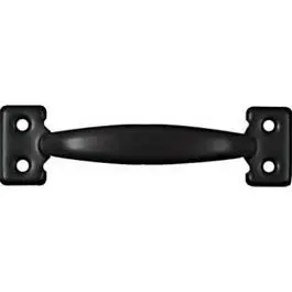 5.75-Inch Satin Black Door And Drawer Pull 1