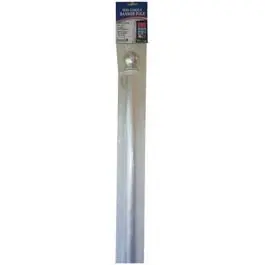5-Foot Brushed Aluminum Flagpole With Built-In Unfurler 1