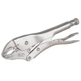5-Inch Curved-Jaw Locking Pliers For Tight-Space Gripping 1