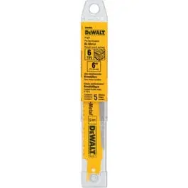 5-Pack Bi-Metal Reciprocating Saw Blades – 9" Length, 6 Tpi For Fast Demolition Cuts 1