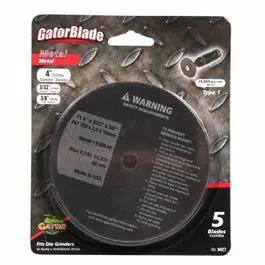 5-Pack Metal Cut-Off Blades – 4-Inch X 3/32-Inch Thickness 1