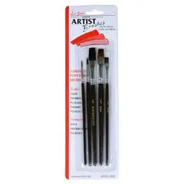 5-Piece Camel Hair And Natural Bristle Artist Brush Set 1
